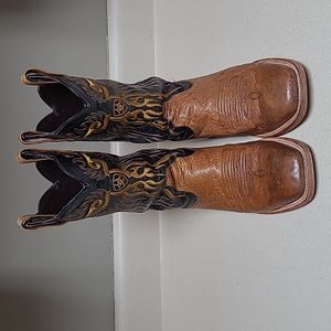 Mens Ariat Smooth Ostrich Boot